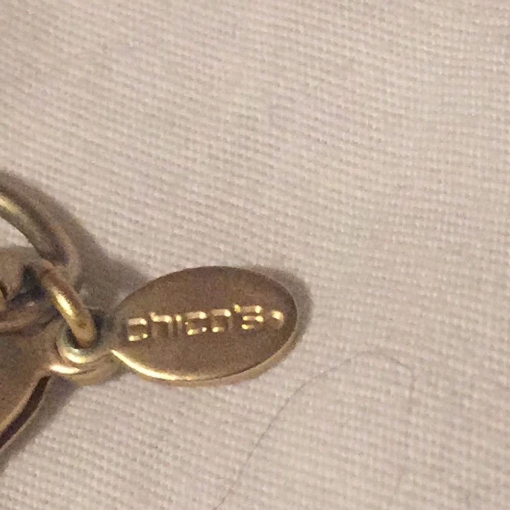 Chico’s Necklace and Earring. Brushed gold tone - Picture 6 of 6